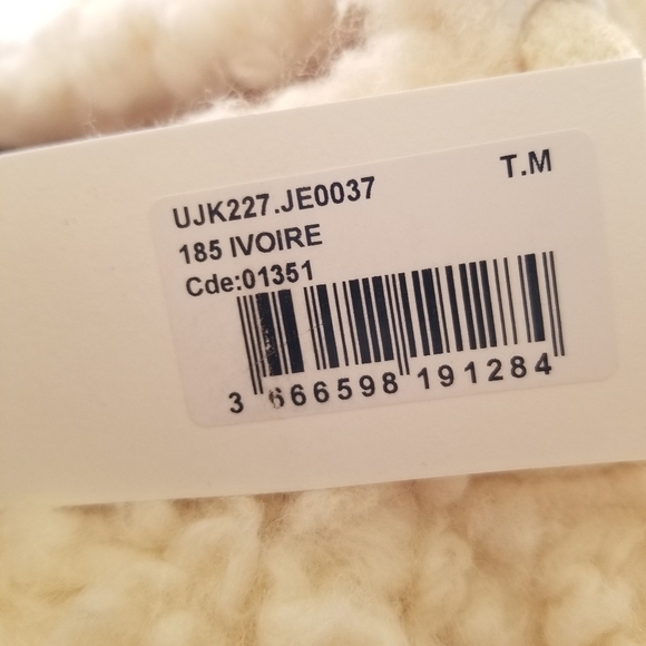 AMI | NWT Faux Shearling Hoodie - Picture 8 of 13